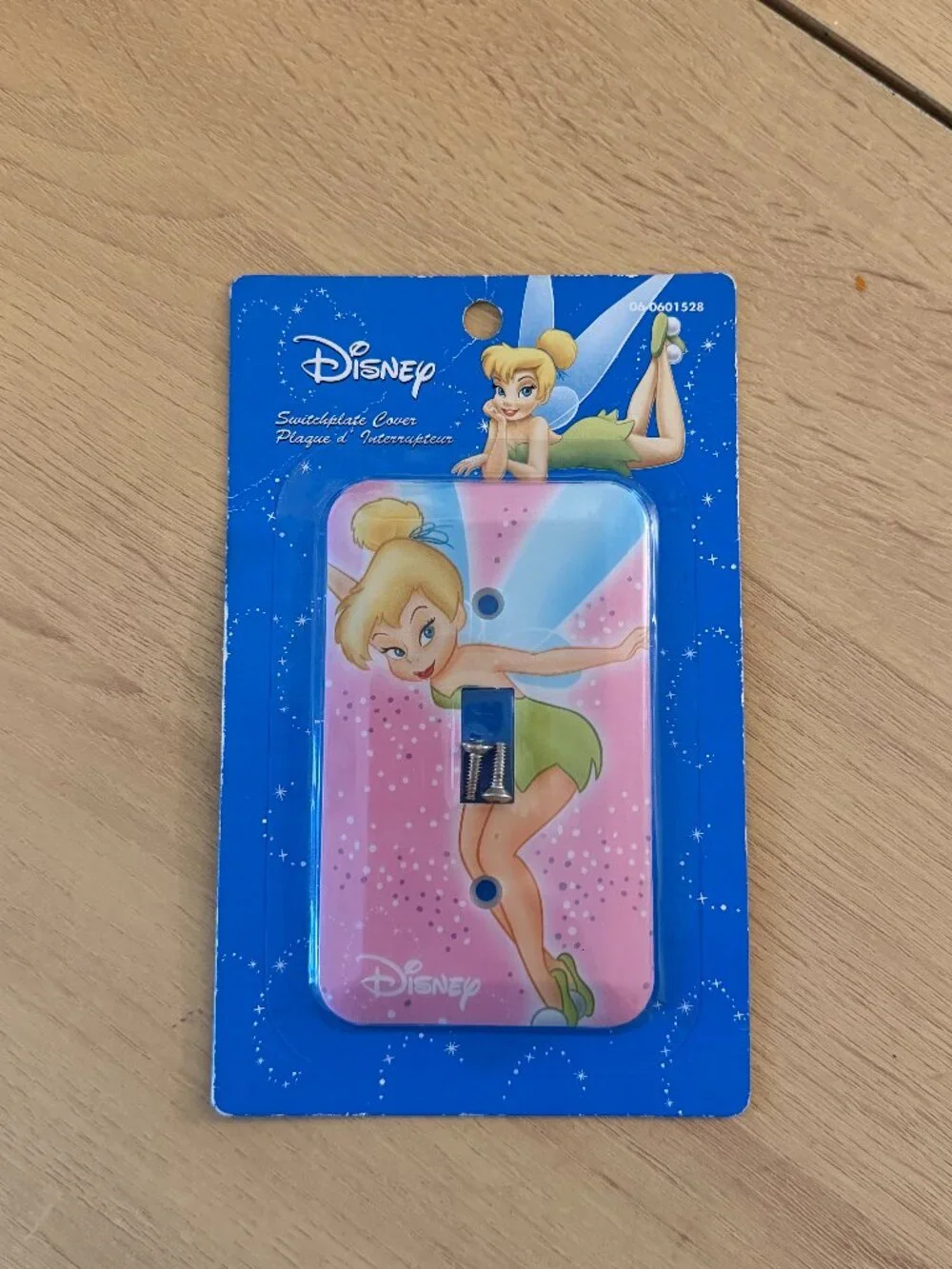 Vintage TinkerBell Light Switch Cover Plate Disney New In Package